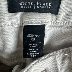 WHBM Beige Cargo Pants